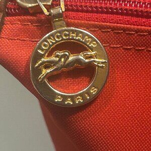 VTG Longchamp Le Pliage Tote (S) Early Production – Paris/France not 1498 - Red